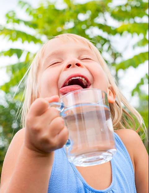 Goditi un’acqua filtrata, direttamente dal rubinetto di casa.